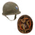 Original U.S. M1 Helmet Used in Steven Spielberg’s Saving Private Ryan with 29th Infantry Division Insignia and Copy of Notarized Letter of Authenticity