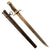Original Imperial Japanese WWII Police Dagger Dirk with Rayskin Grip & Scabbard - Rare Original Items