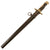Original Imperial Japanese WWII Police Dagger Dirk with Rayskin Grip & Scabbard - Rare Original Items