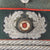 Original German WWII Named Heer Army Artillery Officer Schirmmütze Visor Crush Cap by EREL Extra - Double Marked Original Items