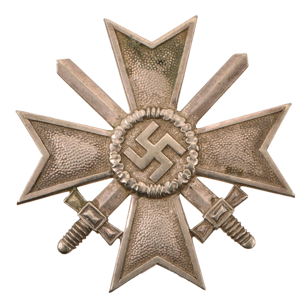 Original German WWII Early War Merit Cross 1st Class KvKI with Swords by Deschler & Sohn - Kriegsverdienstkreuz Original Items