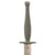 Original U.S. WWII USMC Marine Raider Stiletto Dagger by Camillus with M6 Sheath & Braided Chain Thong Original Items