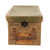 Original German WWII Soviet-Captured Luftwaffe Air Force “Ersatz” 3.7cm Flak 43 Cartridge Pressed Paper Ammunition Box by Görlitzer Koffer- & Lederwarenfabrik Neuhaus KG Original Items