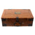 Original U.S. WWII Pacific Theater USMC Japanese Bringback Souvenir Group in Japanese Trunk - Corporal Ronald C. Derosier Original Items