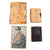 Original U.S. WWII Pacific Theater USMC Japanese Bringback Souvenir Group in Japanese Trunk - Corporal Ronald C. Derosier Original Items