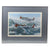 Original Signed Limited Edition Print: Framed “Double Trouble” by Raymond Waddey Signed by 357th Fighter Group Aces Chuck Yeager and Bud Anderson - 283/2000 - 19 ½ x 23” Original Items