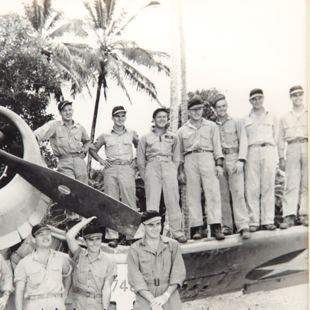 Original Signed Picture: U.S. WWII “Black Sheep” Marine Fighter Squadr ...