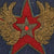 Original U.S. WWII Rare Bullion Eastern Command Russia Ferry Command to the Soviet Union Patch Worn During Operation Frantic Original Items