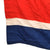 Original North Korea 1950s Very Large Multi-Piece National Flag with Header - 46 ½ x 110” Original Items