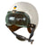 Original U.S. Early Vietnam War Air Force AD10 Series Flying Helmet with Separate Non-Compatible Bubble Shield and Audiolink Transceiver - Rough Original Items