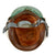 Original U.S. Early Vietnam War Air Force AD10 Series Flying Helmet with Separate Non-Compatible Bubble Shield and Audiolink Transceiver - Rough Original Items