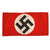 Original German Early WWII Excellent NSDAP Multi-piece Wool Felt & Rayon Overcoat Armband with RZM Tag - RZM A4/331 Original Items