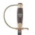 Original German WWII Police NCO Degen Dress Sword by Emil Voos of Solingen with Scabbard Original Items