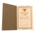 Original German WWII Set of Three Documents - Passport, Foreigner Workbook, and Uniform ID Guide Original Items