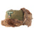 Original German WWII Eastern Front 1943 Dated Land Customs Rabbit Fur Pelzmütze Winter Hat with RBNr. Marking - Size 57 Original Items