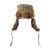Original German WWII Eastern Front 1943 Dated Land Customs Rabbit Fur Pelzmütze Winter Hat with RBNr. Marking - Size 57 Original Items