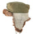 Original German WWII Eastern Front 1943 Dated Land Customs Rabbit Fur Pelzmütze Winter Hat with RBNr. Marking - Size 57 Original Items