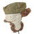 Original German WWII Eastern Front 1943 Dated Land Customs Rabbit Fur Pelzmütze Winter Hat with RBNr. Marking - Size 57 Original Items