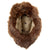 Original German WWII Eastern Front 1943 Dated Land Customs Rabbit Fur Pelzmütze Winter Hat with RBNr. Marking - Size 57 Original Items