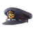 Original British WWII Royal Air Force RAF Officer Visor Cap by John Wales Smith & Sons of Leeds with Monogram Original Items