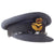 Original British WWII Royal Air Force RAF Officer Visor Cap by John Wales Smith & Sons of Leeds with Monogram Original Items