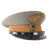 Original WWII Italian 8th Bersaglieri Regiment Capitano Officer's Dress Peaked Visor Cap by Benedetti of Torino Original Items