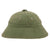 Original Vietnam War North Vietnamese Army or Cambodian Pith Helmet with Maker’s Label & Cong An Badge - Late War, 1970s Construction Original Items