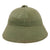 Original Vietnam War North Vietnamese Army or Cambodian Pith Helmet with Maker’s Label & Cong An Badge - Late War, 1970s Construction Original Items
