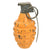 Original U.S. WWII Inert MkII Yellow Early War High Explosive Pineapple Grenade with M10A2 Fuze Original Items