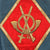 Original Spanish WWII Army of Spanish Morocco Velvet & Bullion Car Pennant Banner Flag - 13 ¼ x 13 ½” Original Items
