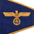 Original German WWII Kriegsmarine Navy Officer Vehicle Staff Car Fender Pennant Flag with Attachment Clips - 8 1/2" x 12 1/4" Original Items