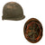 Original U.S. M1 Helmet Used in Saving Private Ryan – 2nd Ranger Battalion – With Copy of Notarized Letter of Authenticity Original Items