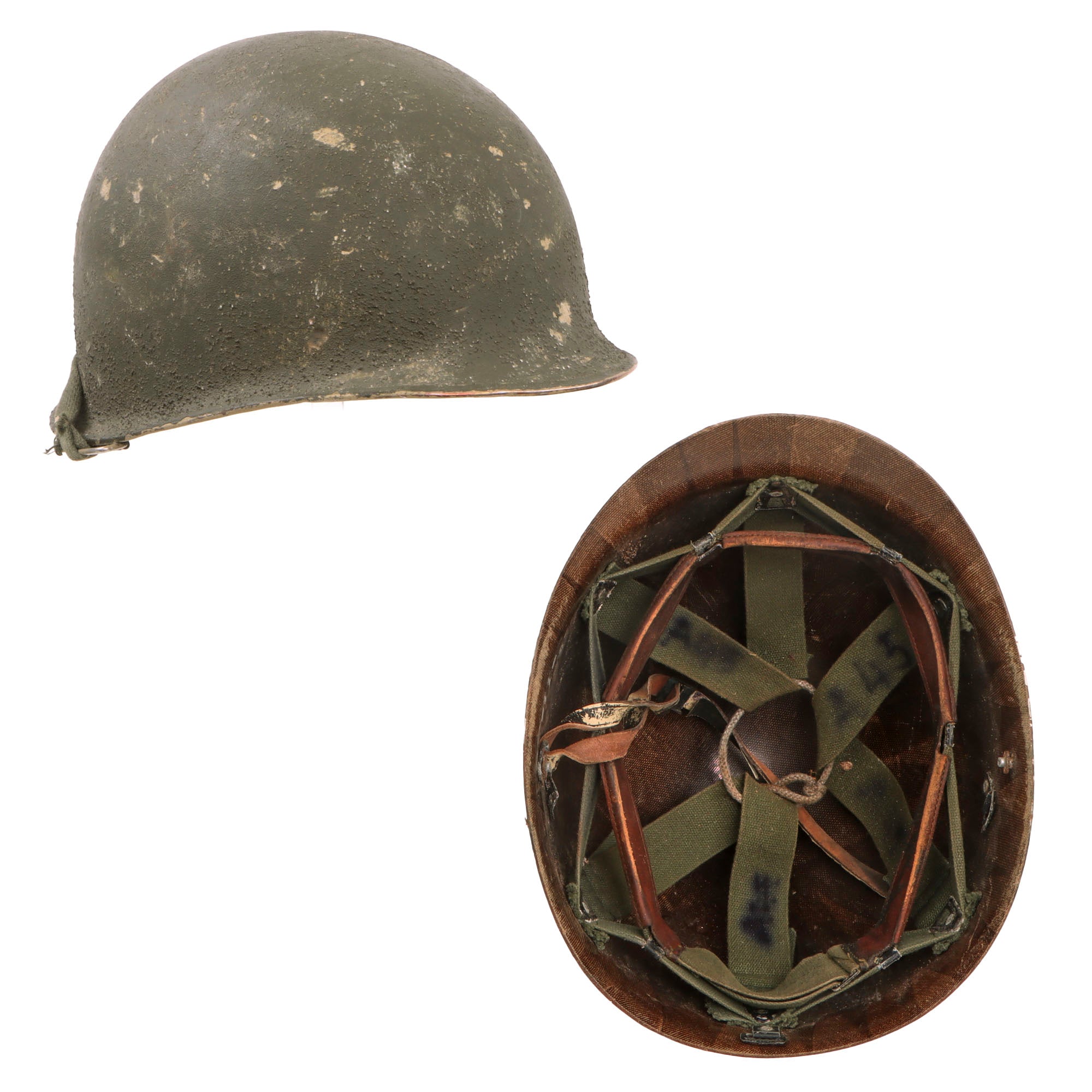 M1 Ranger Helmet Original U.S. M1 Helmet Used in Saving Private Ryan – 2nd Ranger Batta ...