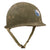 Original U.S. M1 Helmet Used in Saving Private Ryan with Horizontal ‘Follow Me’ Bar – 29th Infantry Division – With Copy of Notarized Letter of Authenticity Original Items