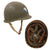 Original U.S. M1 Helmet Used in Saving Private Ryan – 29th Infantry Division – With Copy of Notarized Letter of Authenticity Original Items