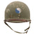 Original U.S. M1 Helmet Used in Saving Private Ryan – 29th Infantry Division – With Copy of Notarized Letter of Authenticity Original Items