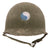 Original U.S. M1 Helmet Used in Saving Private Ryan with Horizontal ‘Follow Me’ Bar – 29th Infantry Division – With Copy of Notarized Letter of Authenticity Original Items