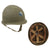 Original U.S. WWII M1 Helmet Worn by Technician 5th Grade Timothy E. Upham in Film Saving Private Ryan with Cut-Down Firestone Liner - 29th Infantry Division - Comes with Original Notarized Letter of Authenticity Original Items