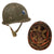 Original U.S. M1 Helmet Used in Steven Spielberg’s Saving Private Ryan with 29th Infantry Division Insignia and Copy of Notarized Letter of Authenticity