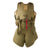 Original U.S. WWII USAAF Complete M1 Flak Vest with M5 Leg & Groin Armor for Seated Personnel Original Items