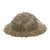 Original British WWI Mk 1 Brodie Helmet by Hadfield Ltd of Sheffield with WWII-Applied Helmet Net - Complete Original Items