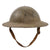Original British U.S. WWI Texture Painted Mk 1 Brodie Helmet by Thomas Firth & Sons Ltd of Sheffield with Punched Hole for EGA - Complete Original Items