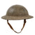 Original British U.S. WWI Texture Painted Mk 1 Brodie Helmet by Thomas Firth & Sons Ltd of Sheffield with Punched Hole for EGA - Complete Original Items