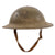 Original British U.S. WWI Texture Painted Mk 1 Brodie Helmet by Thomas Firth & Sons Ltd of Sheffield with Punched Hole for EGA - Complete Original Items