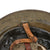 Original British U.S. WWI Texture Painted Mk 1 Brodie Helmet by Thomas Firth & Sons Ltd of Sheffield with Punched Hole for EGA - Complete Original Items