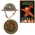 Original British WWI Mk. I Brodie Helmet Purportedly Used in 1942 Film “Flying Tigers” Original Items