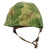 Original U.S. Vietnam War M1 Helmet with Mitchell Pattern Camouflage Cover Purportedly Worn by Mel Gibson in “We Were Soldiers” Original Items
