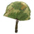 Original U.S. Vietnam War M1 Helmet with Mitchell Pattern Camouflage Cover Purportedly Worn by Mel Gibson in “We Were Soldiers” Original Items