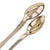 Original German WWII 800 Silver Berghof “House Service” Sugar Cube Tongs by Bruckmann & Söhne