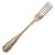 Original German WWII 800 Silver Berghof “House Service” Dinner Fork by Bruckmann & Söhne